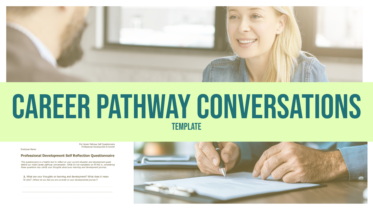 Career Pathway Conversations Template